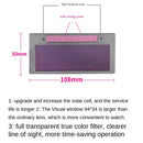 Solar Energy Automatic Dimming Argon Arc Tig Welding Glasses Welder Mask Helmet Equipment Gas Cutting Safety Goggles Protect