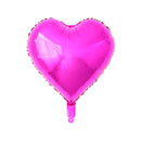 50pcs 18inch Star Heart Aluminum Balloons Inflatable Helium Balloon Birthday Party Decorations Kids Wedding Engagement  Globos