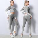 women yoga set gym clothing Female Sport fitness suit Running Clothes yoga top+   Leggings women Seamless gym yoga bra suits
