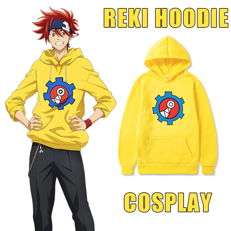 sk8 the infinity Hoodies men kawaii anime cosplay reki miya graphic Sweatshirts unisex yellow boy