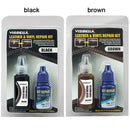 Gel de reparación de cuero líquido, herramienta para restaurar la piel, agujeros, arañazos, grietas, restauración, restaurador de vinilo, asientos de coche, sofá, chaqueta, monedero, zapatos
