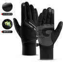 Motorcycle Gloves Moto Gloves Winter Thermal Fleece Lined Winter Water Resistant Touch Screen Non-slip Motorbike Riding Gloves