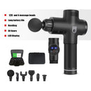 Pistola de masaje, pistola de Fascia, terapia deportiva, masajeador muscular, relajación corporal, alivio del dolor, masajeador moldeador adelgazante con pantalla LCD