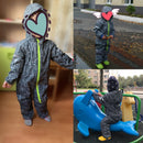 Monos de concha suave para niños HONEYKING, además de mamelucos de terciopelo, mono impermeable a prueba de viento, mono impermeable para niños, mono cálido