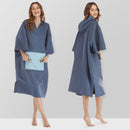 2021 heißer Verkauf heißer Verkauf wasserdichter Hoodie-Poncho-Neoprenanzug mit Mikrofaser-Frottee-Futter