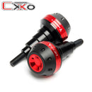 LOGO MT-07 Motorcycle Accessories Falling Protection Pad For Yamaha MT07 MT 07 FZ07 2014-2022 Frame Sliders Crash Protector