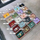 Classic Crossbody Bag Genuine Leather Box Tofu Shoulder Bag for Women 2021 Adjustable Luxury Design Flap Crossbody Bag with Lock