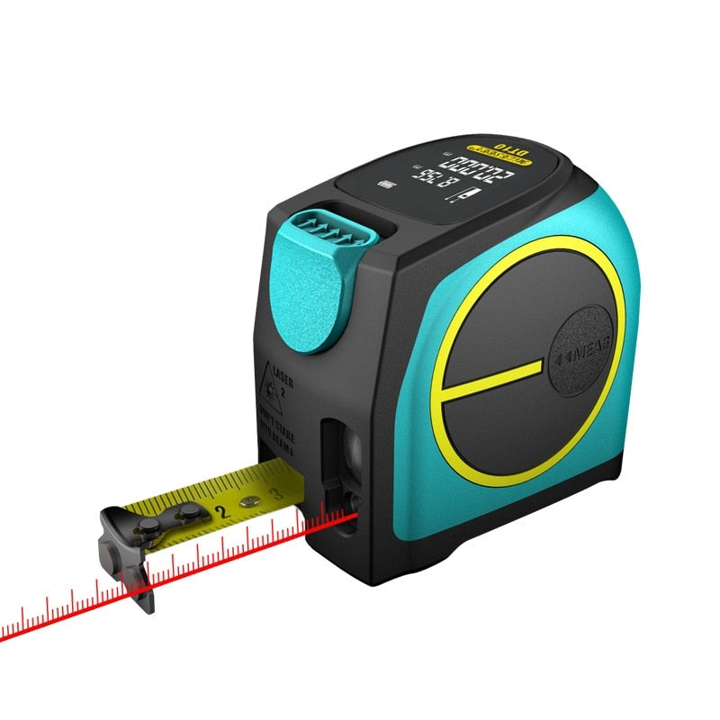 Mileseey DT10 / DT11 Laser-Teleskop-Maßband 2-in-1-Digital-Entfernungsmesser mit Anti-Drop-LCD-Display, Magnethaken