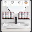 Bathroom Shelves Holder Kitchen Faucet Storage Shelf Wall Mount Shower Storage Rack Decor Shampoo Organizer For Home Improvement
