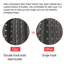 Chaleco de látex de 25 huesos de acero, entrenador de cintura, ropa interior adelgazante, Bodsuit, cinturón adelgazante, modelador de correas, chaleco moldeador de cuerpo