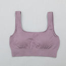 Legging deportivo de cintura alta, ropa deportiva para gimnasio para mujer, traje de Yoga para mujer sin costuras, conjunto de entrenamiento de alta elasticidad, Sujetador deportivo acolchado