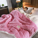 mmermind Super Warm Blanket 200x230cm Luxury Thick Blankets For Beds Fleece Blankets and Throws Winter Adult Bed Cover UX49#