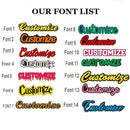 Pendientes de aro de bambú personalizables con nombre de corazón para mujer, joyería llamativa, pendientes de placa personalizados, accesorios, gran oferta