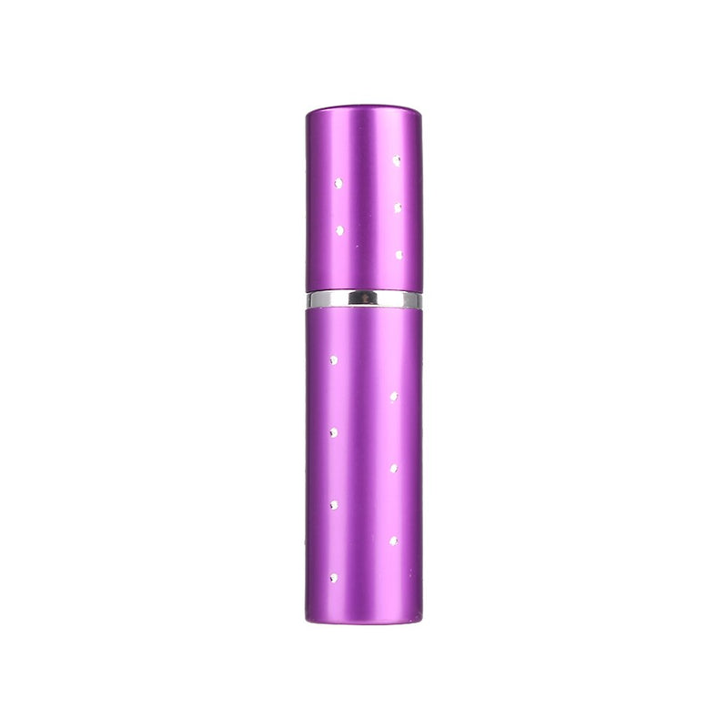 5ml Portable Refillable Mini Spray Perfume Bottle Travel Aluminum Atomizer Empty Cosmetic Container Free Custom Logo