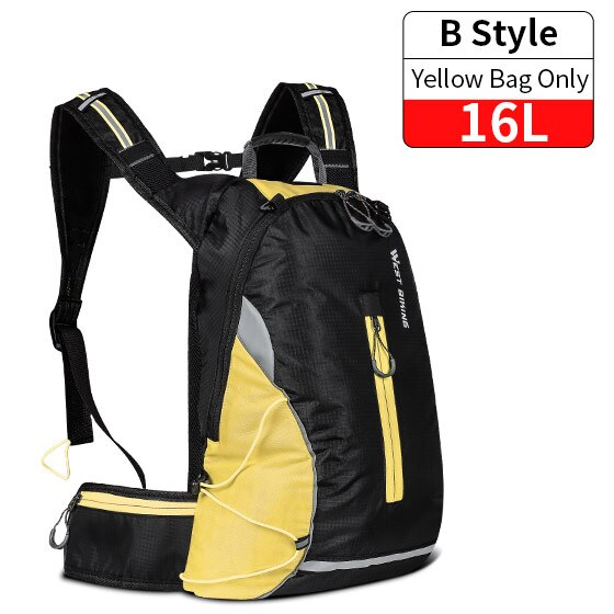 WEST BIKING impermeable bicicleta bolsa portátil reflectante deportes ciclismo mochila al aire libre senderismo escalada MTB bicicleta accesorios