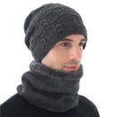 Gorros Xtres para hombre, gorros de invierno, gorro tejido, bufanda con forro de lana, gorros para hombre, gorros de invierno para hombre, gorros, gorros