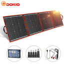 DOKIO 150W Portable Solar Panel 12V Solar Battery For Home/Car/Boat Foldable Solar Panel 150w Monocrystalline
