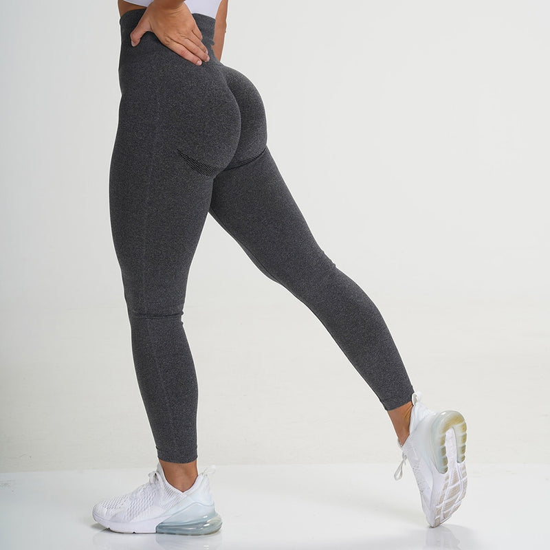 Women Sports Pants High Waist Seamless Leggings Women Fitness Tummy Control Pants Sports Leggings Gym High Waist Skinny Leggings