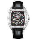 2020 new AILANG automatic mechanical men military luxury brand-name business hollowed out waterproof gents watches Rubber strap