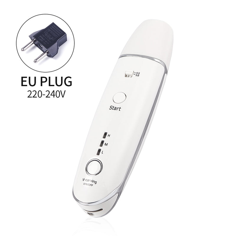 Mini Hifu Ultrasonic RF Face Lifting Wrinkle Removal Line V-Shape Anti-Aging Skin Tightening Eye Care Beauty Device For Home SPA