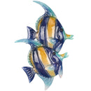 Tropical Fish Wall Hanging Wall Decor Creative Ornament Craft  Wall Art Marine Life wall stickers for kids rooms decorative