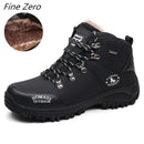Winter Men Boots Men Winter Snow Boots Waterproof Men Super Warm Snow Boots Lace Up Men Ankle Boots Outdoor Autumn Sneaker Shoes