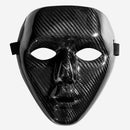 Twill Kohlefaser Tänzerin Maske Halloween Cosplay Hippop Maske des Todes