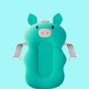 Baby Bath Cushion Portable Newborn Bath Anti-Slip Cushion Seat Infant Floating Bather Bathtub Pad Shower Support Mat Security