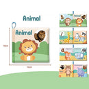 Sonajeros para bebés, juguete móvil, libro de tela de animales suaves, cochecito de recién nacido, juguete colgante para bebés, juguetes educativos de aprendizaje temprano para bebés de 0 a 12 meses