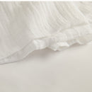 Kangobaby Plain White Super Soft Breathable Baby Muslin Photographic Background Blanket