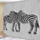 Zebra Lion Tapestry Wall Hanging Tribal Animal Sheets Wolf Tiger Horse Tapestry Home Decor Beach Mat