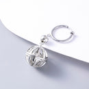 Anime Tokyo Revengers Kazutora Hanemiya Earrings Hollow Ball Pendant Dangle Earring Cosplay Jewelry Accessories