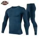 Herobiker, conjunto de ropa interior térmica con forro polar de invierno para hombre, capa Base de esquí para motocicleta, camisas cálidas y Tops, traje inferior de 3 colores