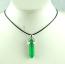 Piedra Natural cuarzo cristal turquesas ojo de tigre ópalo aventurina endulum colgante para diy lJewelry hacer collar Accesorios