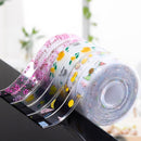 3,2Mx3,8CM Wasserdichtes Waschbecken-Dichtungsband PVC Selbstklebend Schimmelfest Wandaufkleber für Küchenherd Toilettenspalt