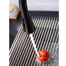 Grifos De cocina Chrome Torneira Para Cozinha De Parede Crane Para Cocina Grifo Mezclador De Agua Grifo Mezclador De Fregadero Negro 866388