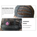 7JHH WIGS Natural Comfortable Synthetic Wig for Women Black Shoulder Straight Hair 14 Inch Fashion Hairstyle Wig