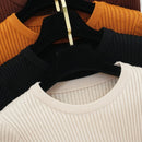 Neue Frauen-Weinlese-Kleid Auutmn Winter-lange Hülsen-dünne A-Linie kurze Pullover-Kleider Eleagnt Damen gestrickte Robe Vestidos Mujer