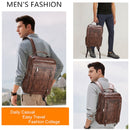 JEEP BULUO Trend Casual Laptop Bags High Capacity Feature Backpack Computer New Men&