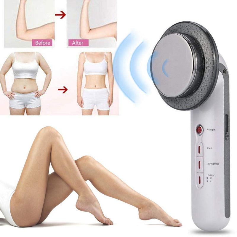 3 in1 Abnehmen Far Infrared EMS Ciliometer Körpermassagegerät Körper Schönheit Hautpflege Dünnes Gesicht Körpermassagegerät Gewichtsverlust Vibration