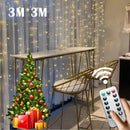 3m 100/200/300 LED Vorhang String Light Flash Girlande Rustikale Hochzeit Dekoration Tisch Brautdusche Bachelorette Home Geschenk