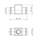 22mm Temperature Switch Radiator Fan For KTM 125-530 EXC EXCF XC XCF XCW SX SXF Fan Thermostat For Yamaha Kawasaki Honda CR CRF