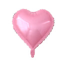 50pcs 18inch Star Heart Aluminum Balloons Inflatable Helium Balloon Birthday Party Decorations Kids Wedding Engagement  Globos