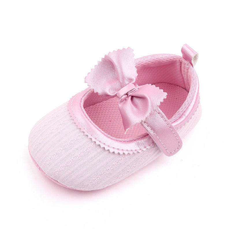 Zapatos de bebé con bordado Floral para niña recién nacida