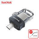 Sandisk PenDrive usb3.0Extreme high speed 150M/S Dual OTG USB Flash Drive 64GB 128GB 32GB 16GB Pen Drive USB3.0 PenDrive Genuine
