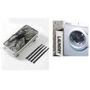 Household Rolling Laundry Hamper with Wheels Collapsible Laundry Basket Mesh Liner Waterproof Durable Laundry Bag organizer