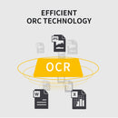 Escáner de libros CZUR Aura Pro escáner de documentos portátil 14MP tamaño máximo A3 con lámpara de escritorio de mesa Led OCR inteligente para oficina en casa familiar