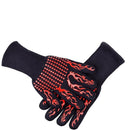 2 uds guantes ignífugos barbacoa Kevlar 500 grados barbacoa ignífugo guantes de horno ignífugos para aislamiento térmico horno microondas
