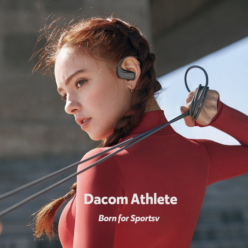 DACOM G93 Sport-Bluetooth-Kopfhörer Bass IPX7 Wasserdichter kabelloser Kopfhörer Lauf-Headset mit Mikrofon für iPhone Xiaomi Huawei