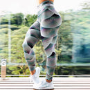 New arrival Women Leggings Workout For Running High Waist Sport Legging Digital Print Trousers Stretch Fitness Pants Plus Size